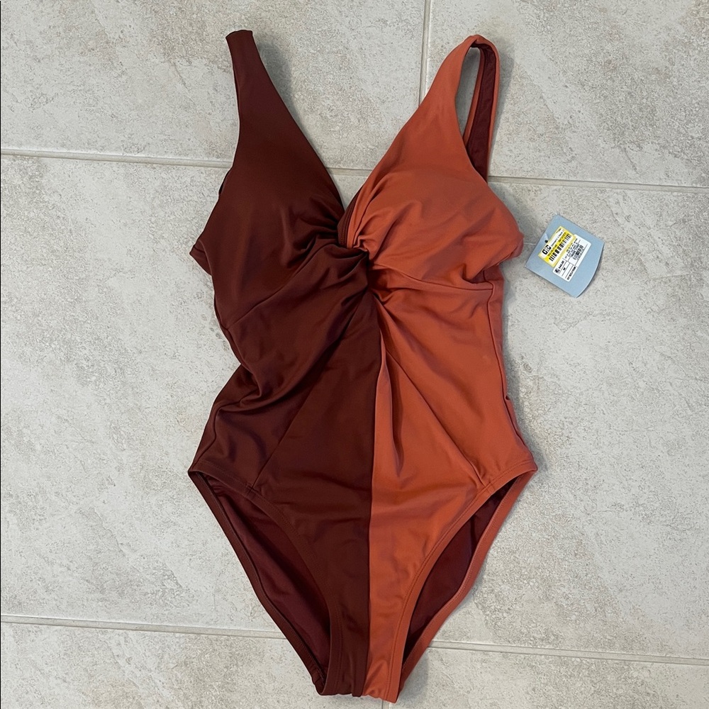 Shade & Shore One-Piece Swimsuit — Size Medium — NWT — $30